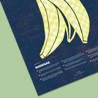 Banana Fun Facts Print - mosswell.us