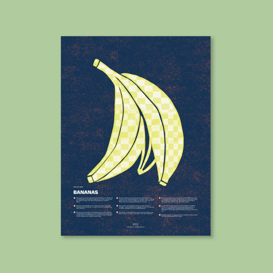 Banana Fun Facts Print - mosswell.us