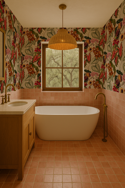 Cali Tropicale Wallpaper, taupe