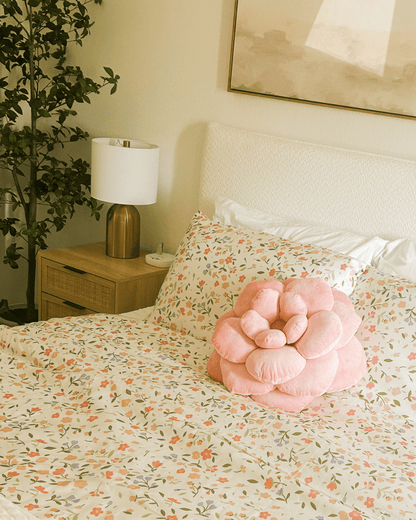 Camellia Plush Flower Pillow - mosswell.us
