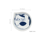 Cat Shaped Japanese Ceramic Plate - mosswell.us