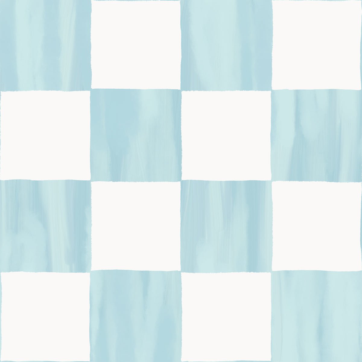 Checkers Wallpaper, light blue - mosswell.us