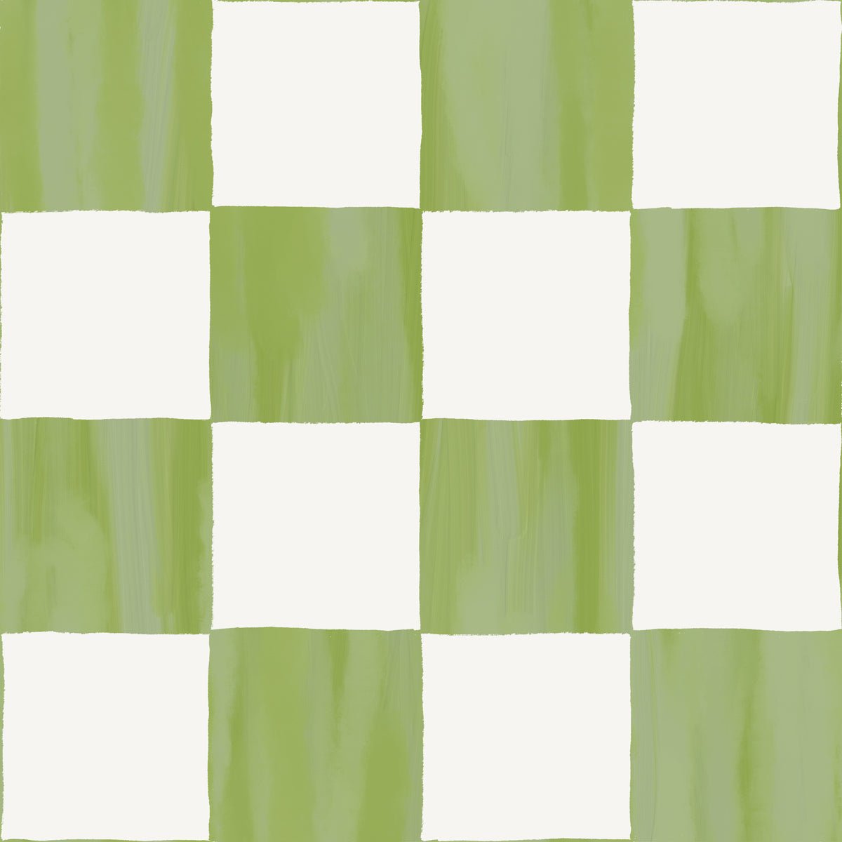 Checkers Wallpaper, olive green - mosswell.us