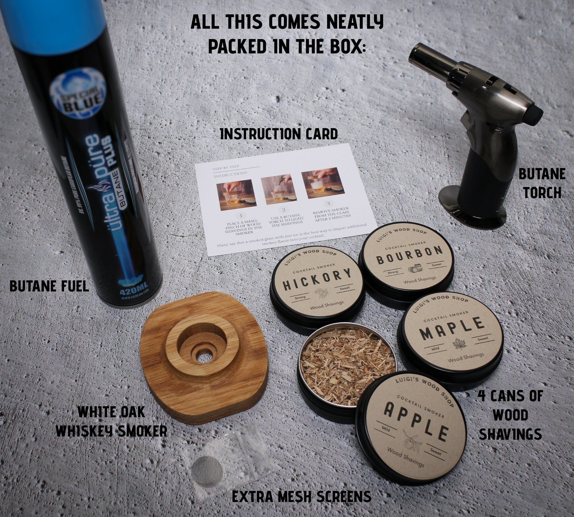 Cocktail Smoker Gift Box - mosswell.us