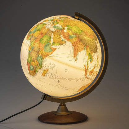Colombo Raised Relief Globe - mosswell.us