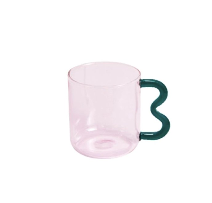 Colorful Ear Glass Mug - mosswell.us