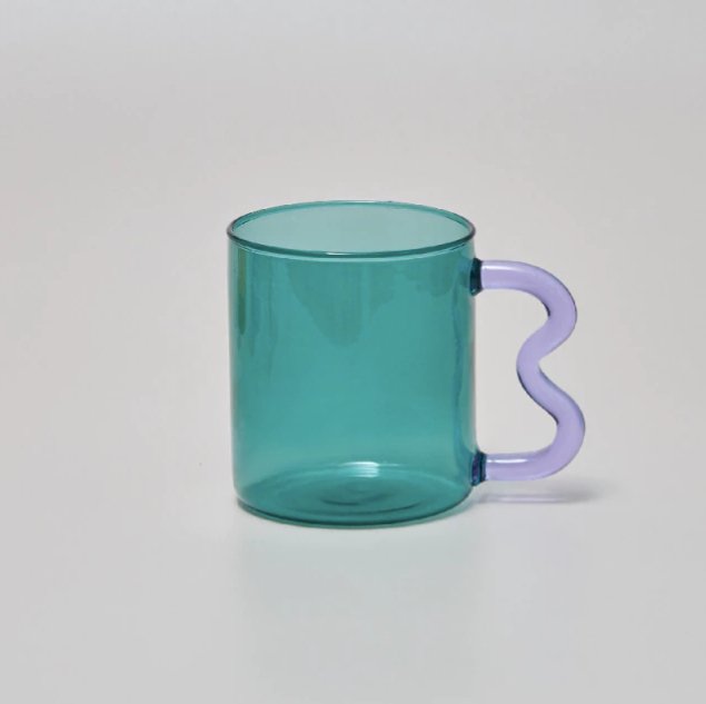 Colorful Ear Glass Mug - mosswell.us