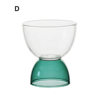Colorful Glass Ice Cream Cup - mosswell.us