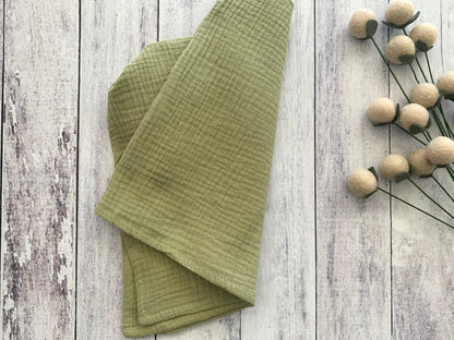 Cotton Crinkle Cloth Napkins, set of four - mosswell.us
