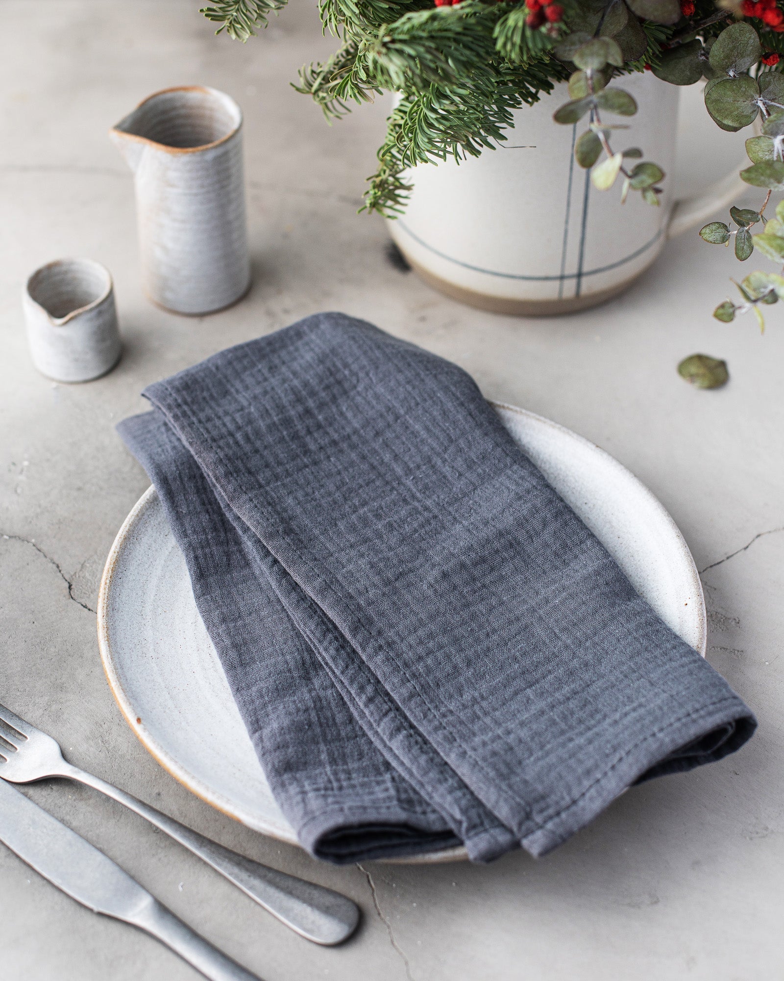 Cotton Crinkle Cloth Napkins, set of four - mosswell.us