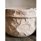 Craft Paper Bag Style Concrete Hanging Pot - mosswell.us