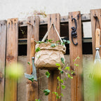 Craft Paper Bag Style Concrete Hanging Pot - mosswell.us