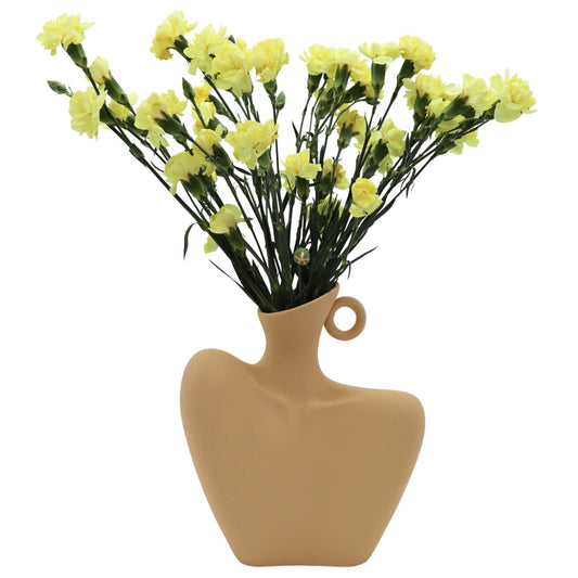 Cream Handle Muse Vase - mosswell.us