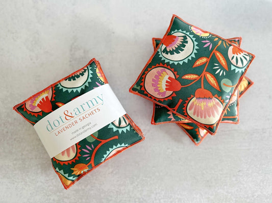 Desert Bloom Lavender Sachets, set of two - mosswell.us