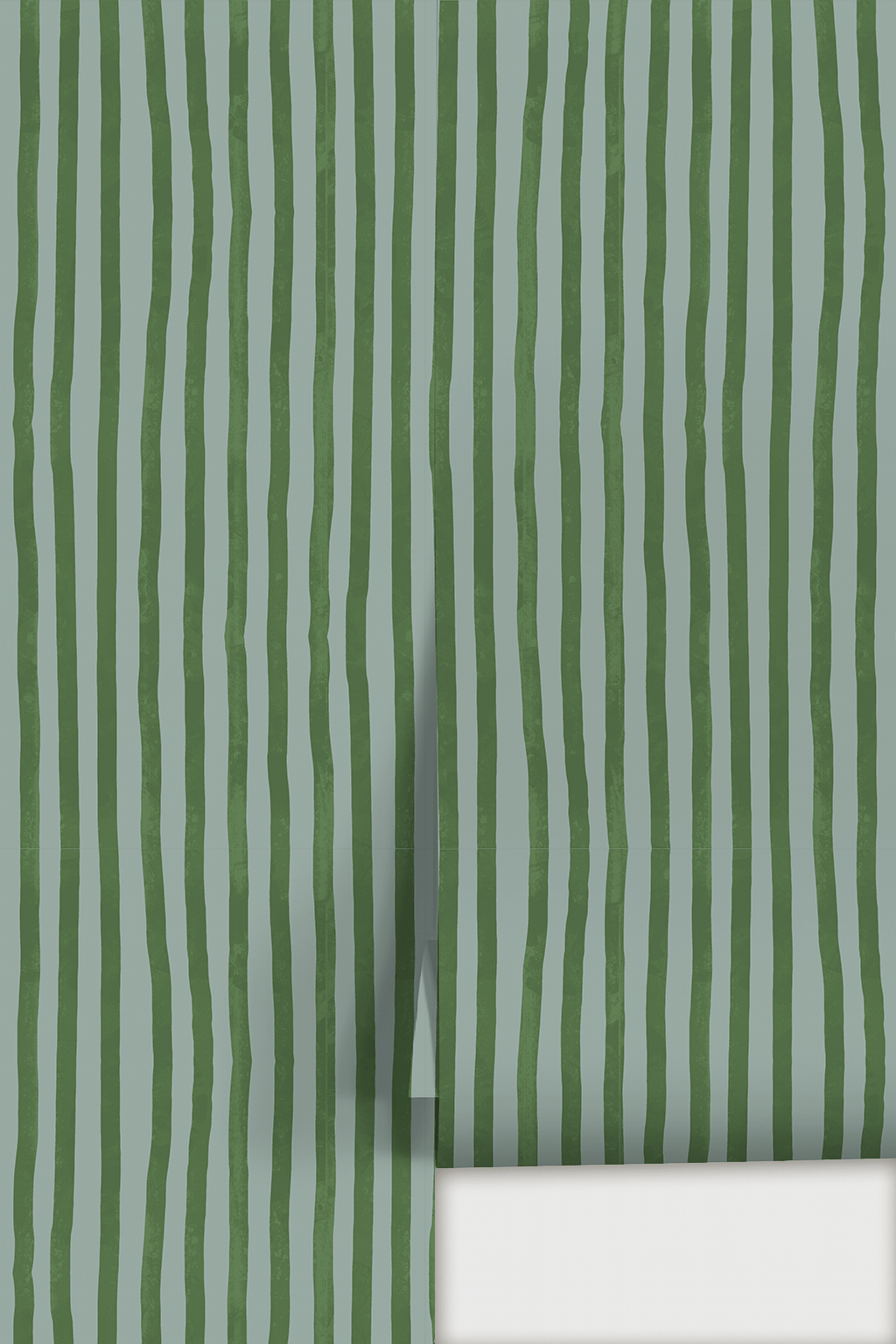 Dolce Stripe Wallpaper, blue and green - mosswell.us