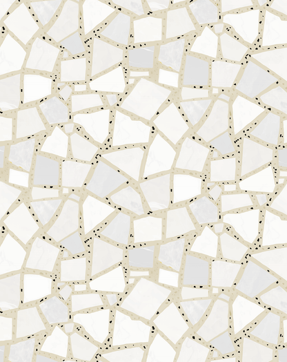 Dolce Terrazzo Wallpaper, tan - mosswell.us