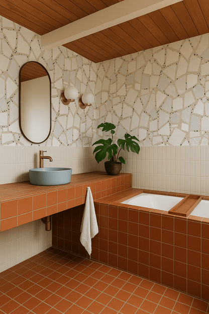Dolce Terrazzo Wallpaper, tan - mosswell.us