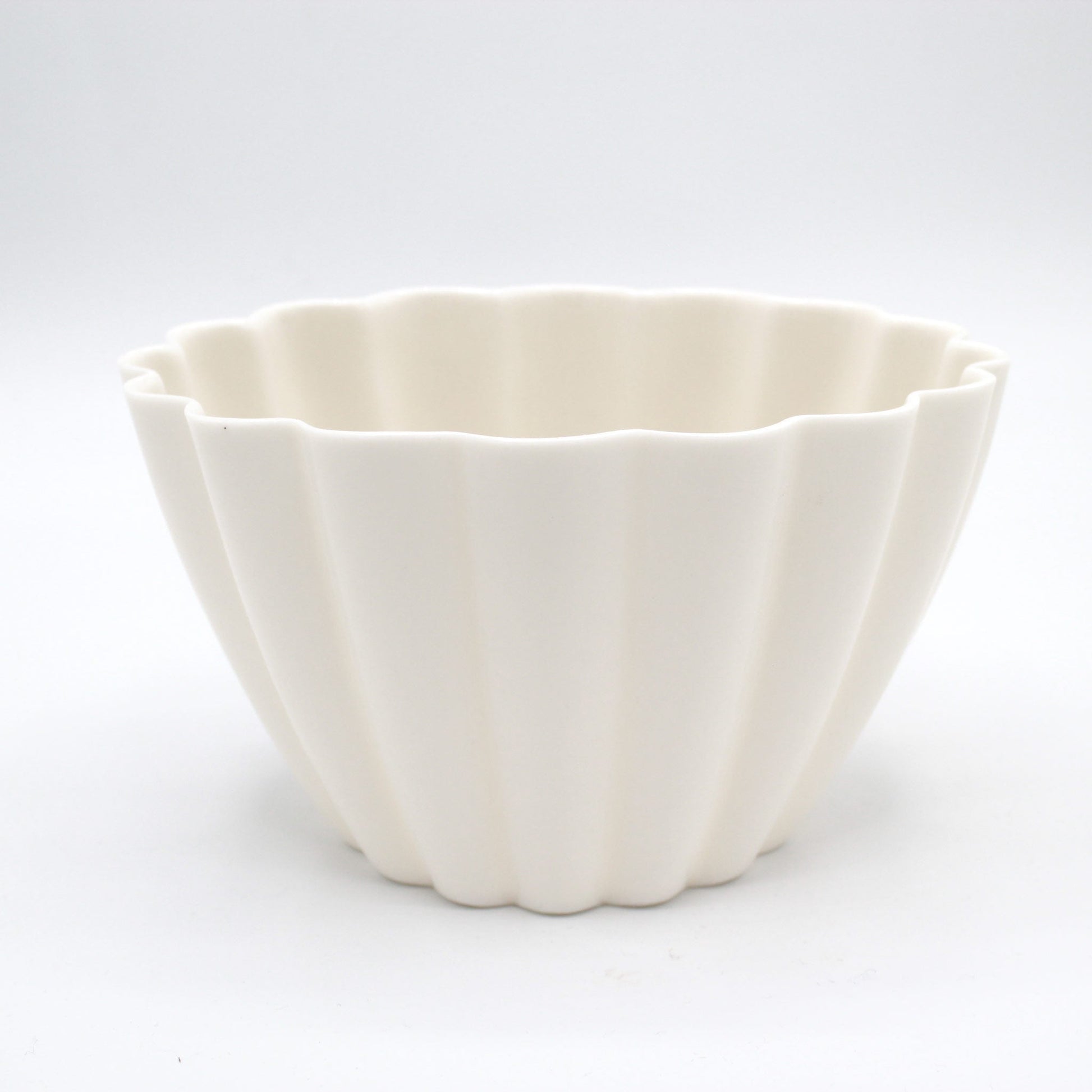 Elysian Fluted Porcelain Candle Holder - mosswell.us