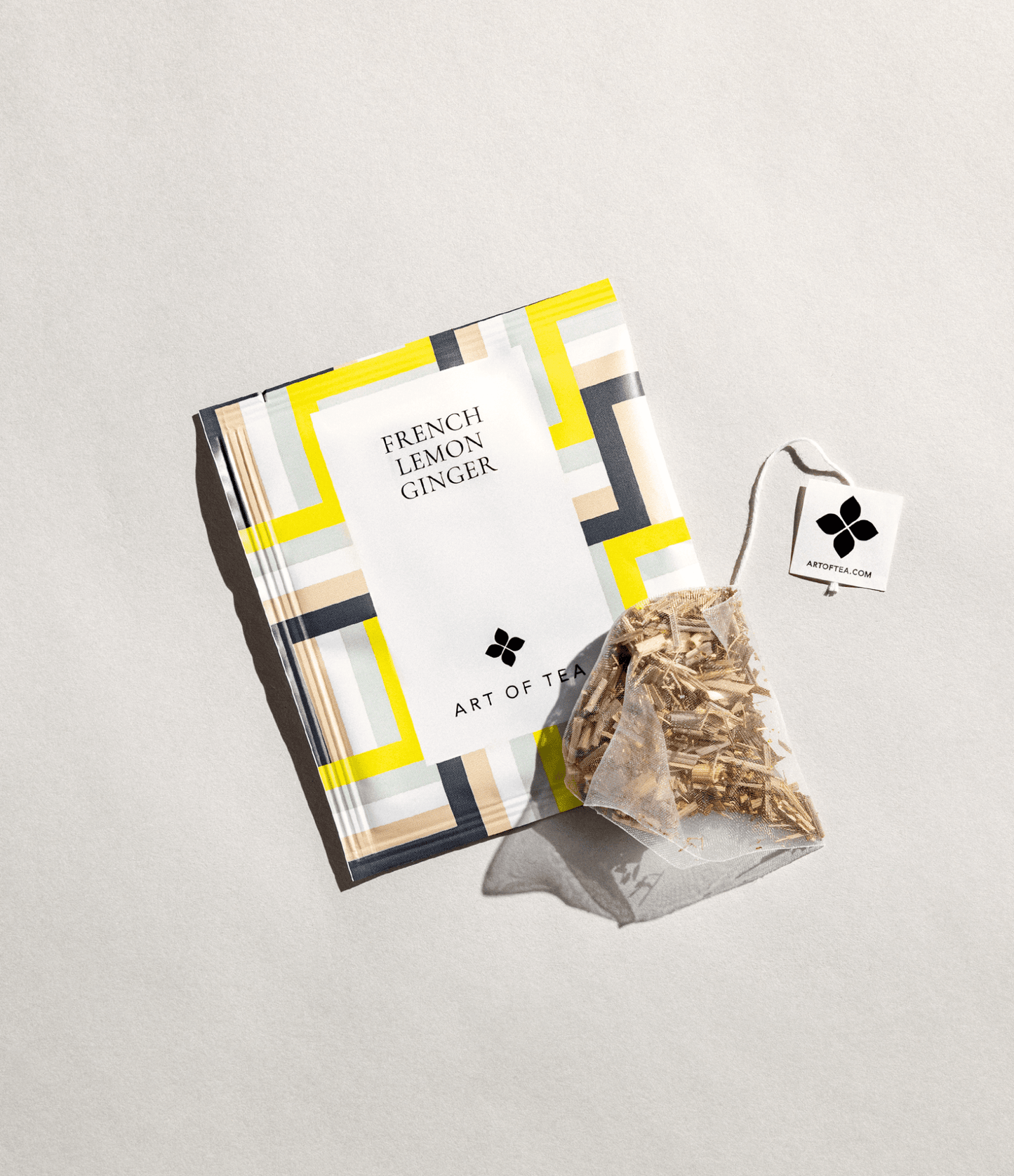 French Lemon Ginger Eco Teabag Sachets - mosswell.us