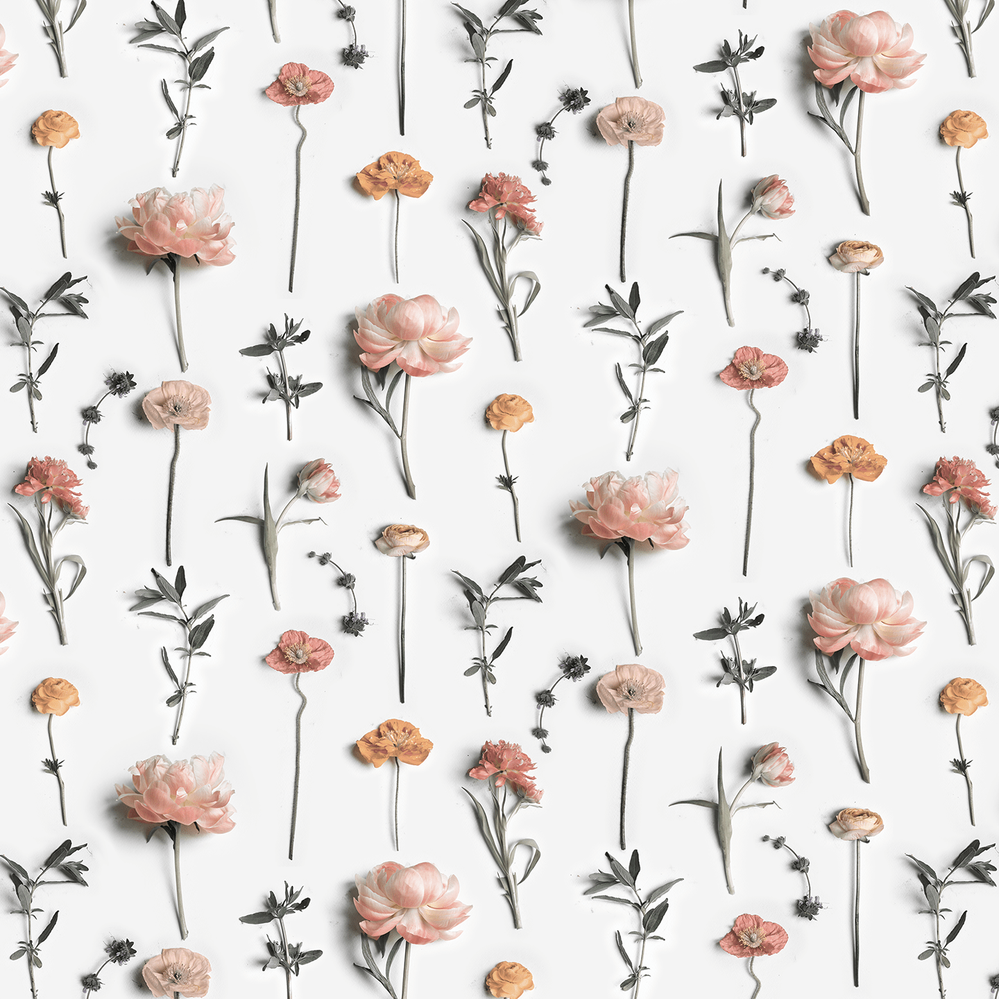 Fresh to Death Wallpaper, small pattern, muted autumn - mosswell.us