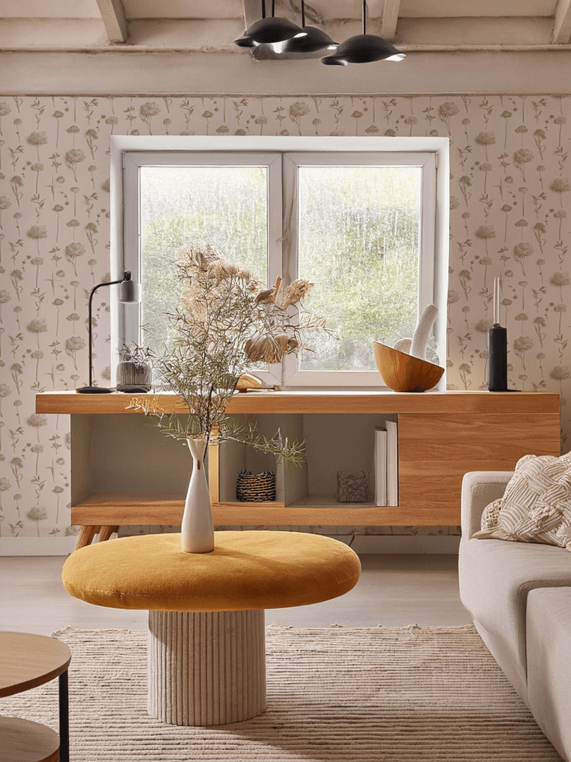 Fresh to Death Wallpaper, small pattern, neutrals - mosswell.us