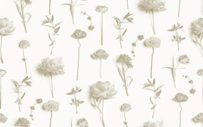 Fresh to Death Wallpaper, small pattern, neutrals - mosswell.us