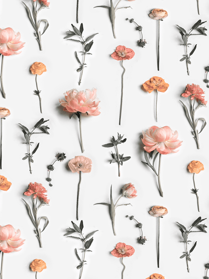 Fresh to Death Wallpaper, standard pattern, muted autumn - mosswell.us