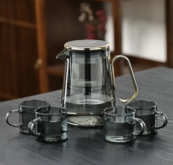 Full Glass Liner Magnetic Tea Set - mosswell.us