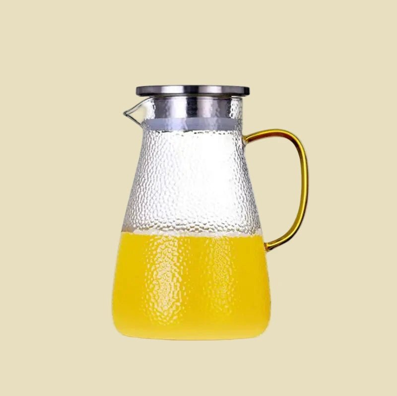 Glass Cold Water and Tea Pot Set - mosswell.us