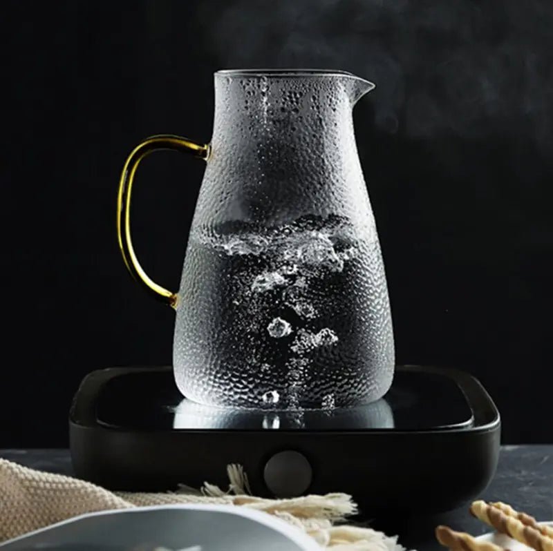 Glass Cold Water and Tea Pot Set - mosswell.us