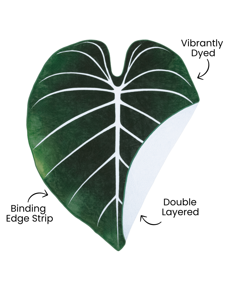 Gloriosum Giant Leaf Blanket - mosswell.us