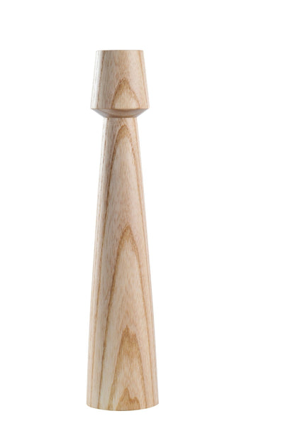 Hand - Carved Wooden Candle Holder - mosswell.us