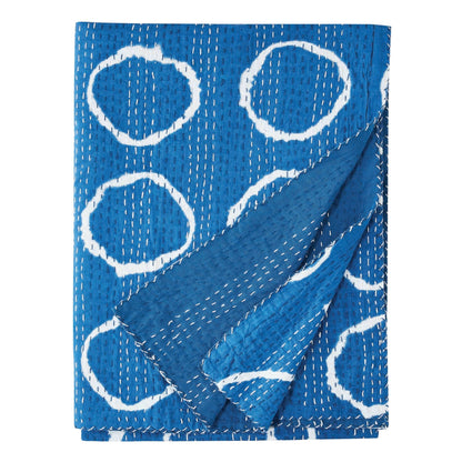 Hand Stitched Block Print Kantha Throws - mosswell.us