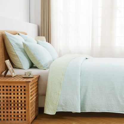 Hand Stitched Reversible Kantha Coverlets - mosswell.us