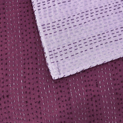 Hand Stitched Reversible Kantha Coverlets - mosswell.us