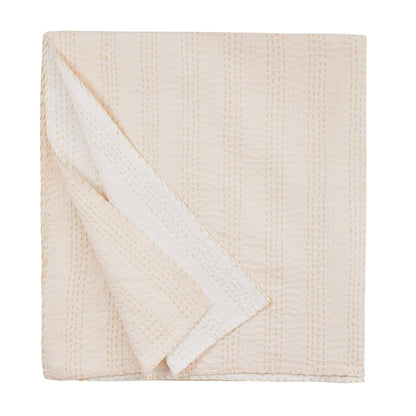 Hand Stitched Reversible Kantha Throws - mosswell.us