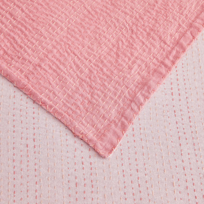 Hand Stitched Reversible Kantha Throws - mosswell.us