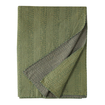 Hand Stitched Reversible Kantha Throws - mosswell.us