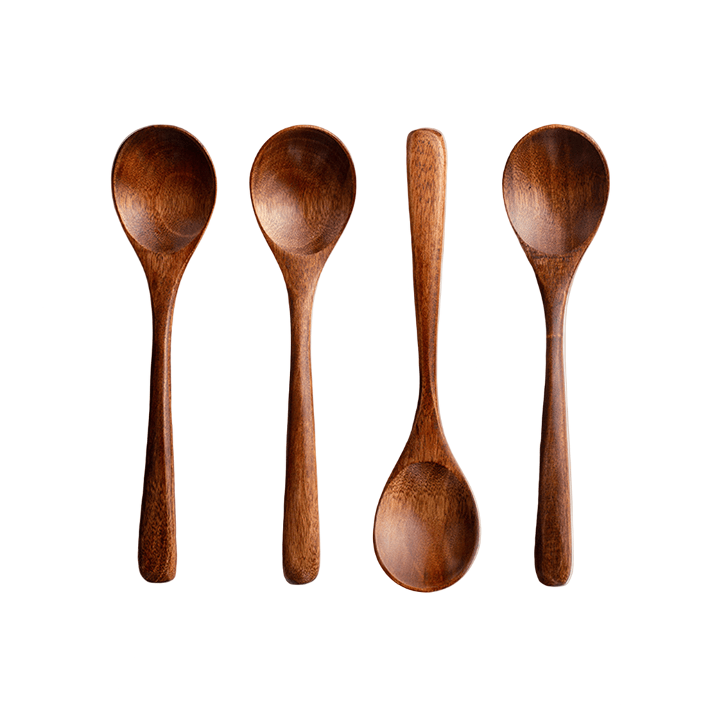 Handcrafted Wooden Spoons Set of 4 - mosswell.us