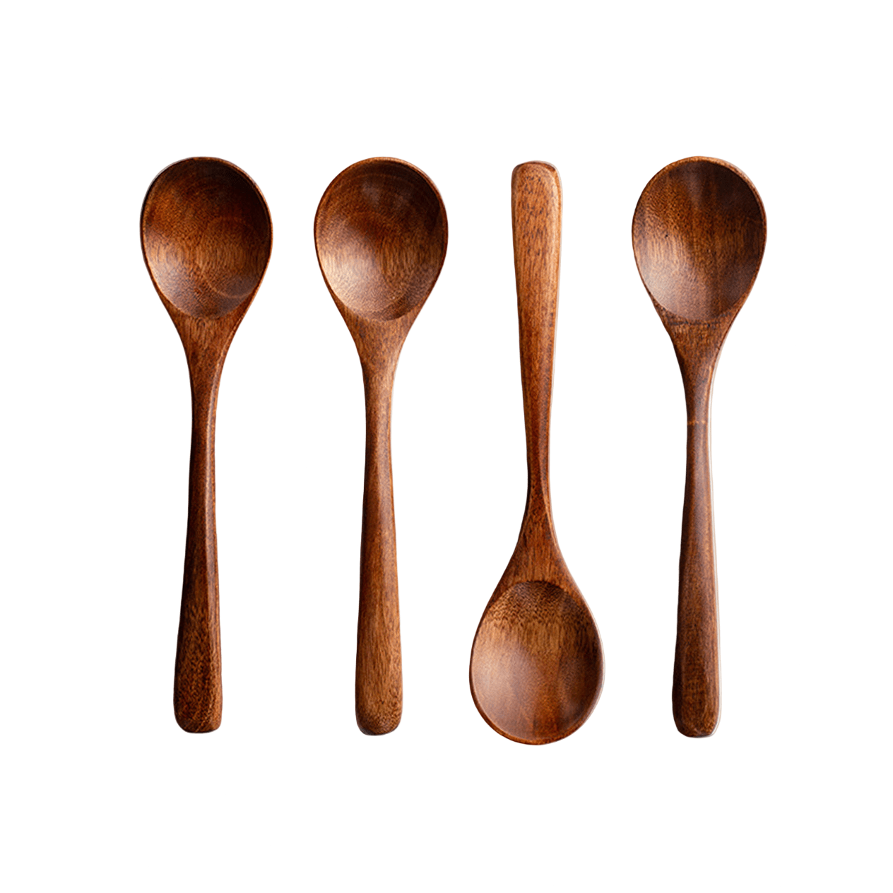 Handcrafted Wooden Spoons Set of 4 - mosswell.us
