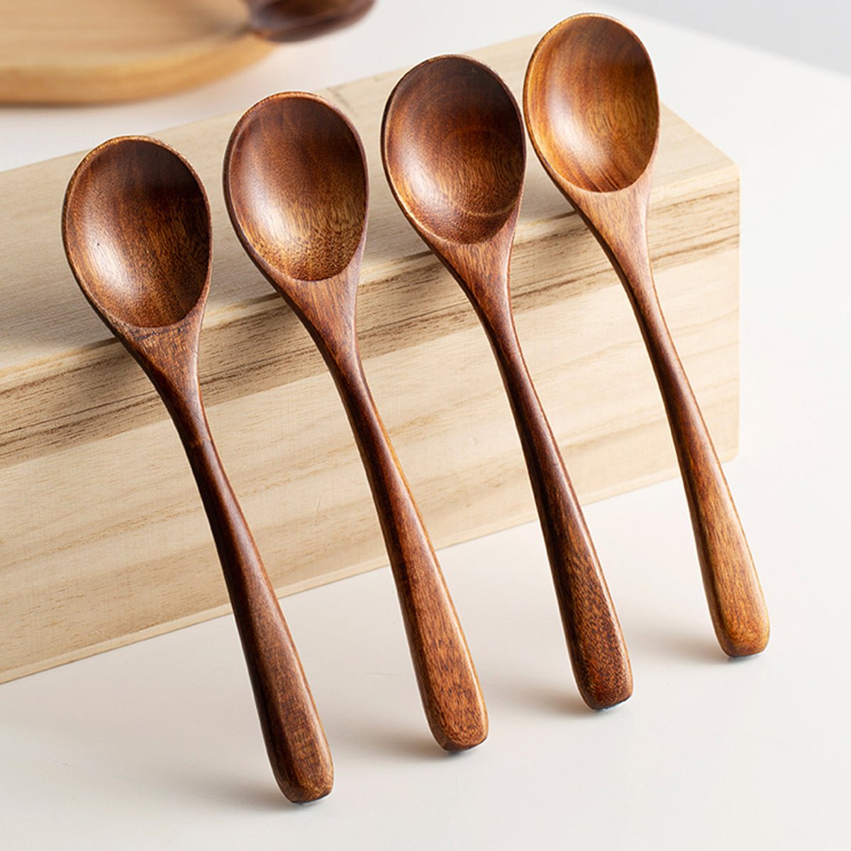 Handcrafted Wooden Spoons Set of 4 - mosswell.us