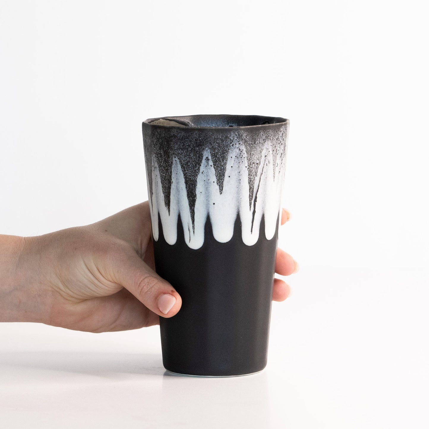 Handmade Porcelain Pint Cup - mosswell.us