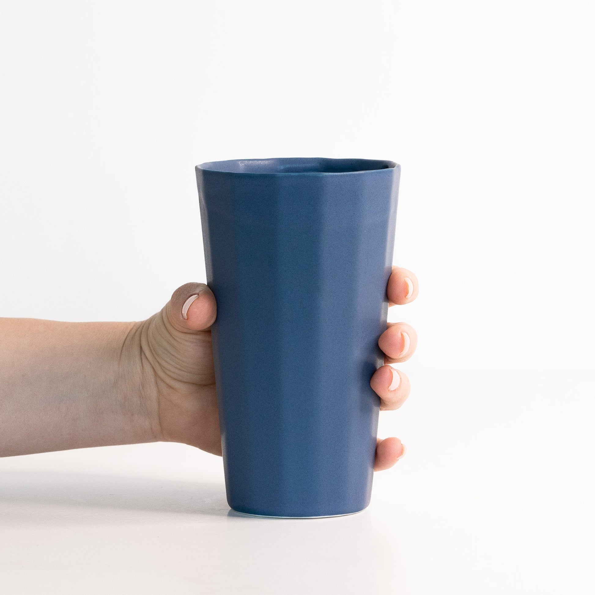 Handmade Porcelain Pint Cup - mosswell.us