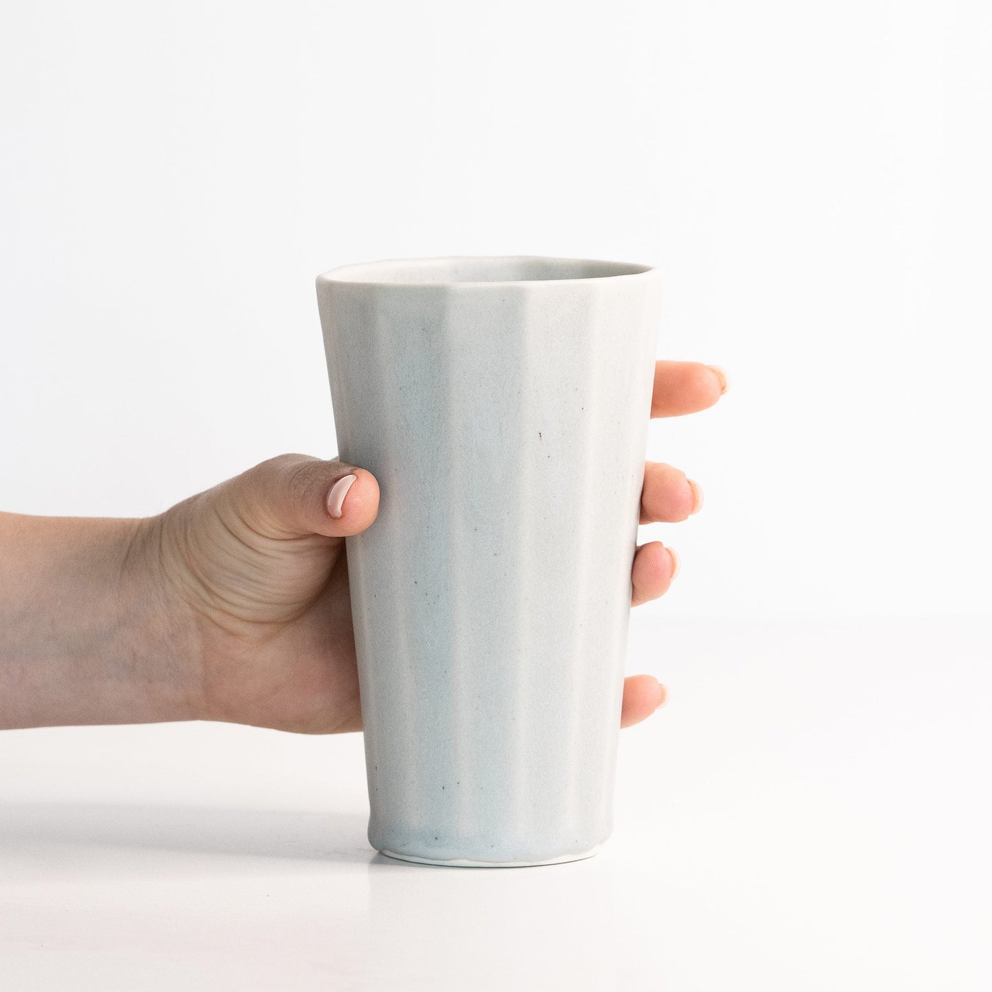 Handmade Porcelain Pint Cup - mosswell.us