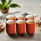 Handmade Purple Clay Tea Cup Set for Kung Fu Tea - mosswell.us