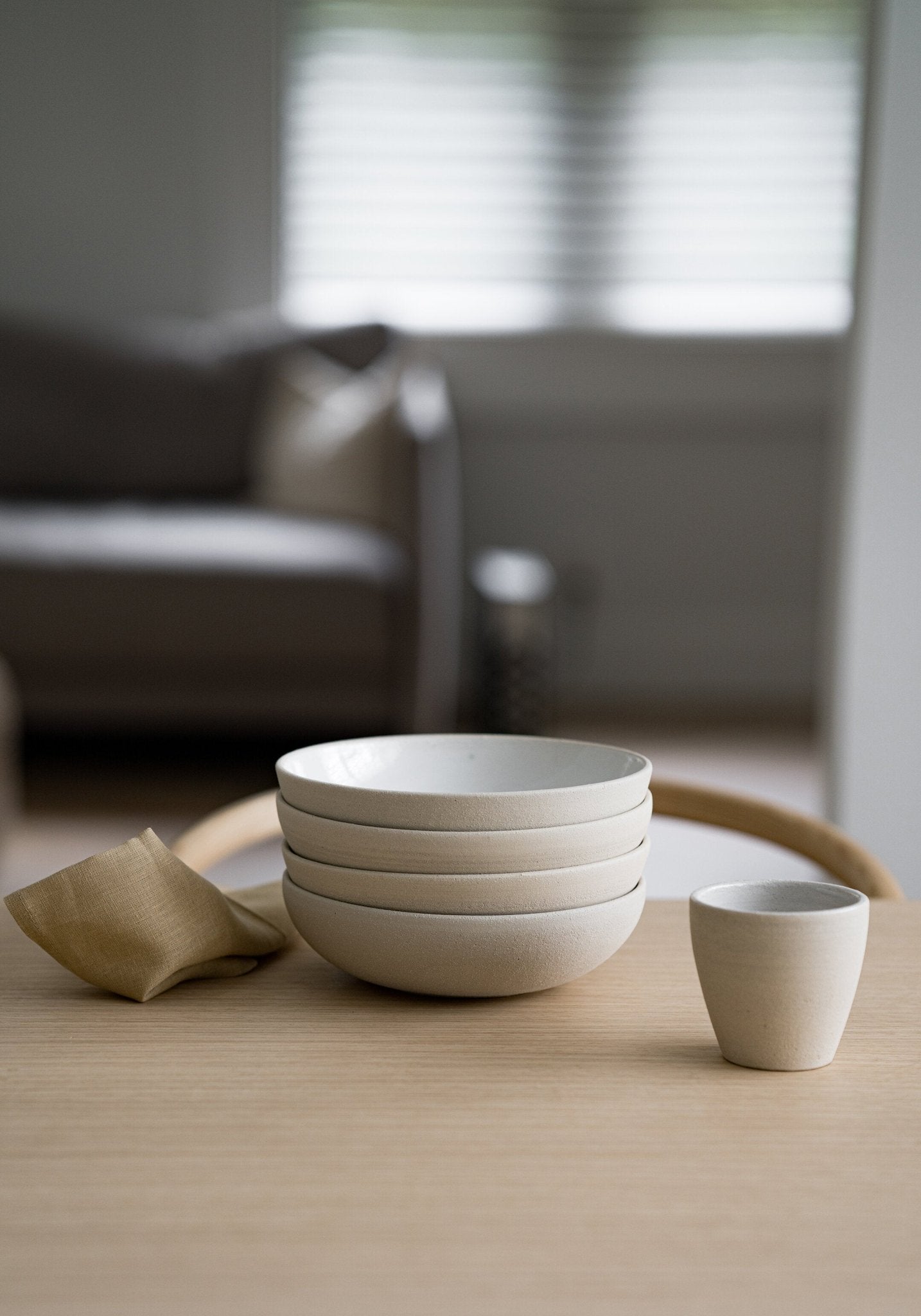 Handmade Stoneware Coffee Cup - mosswell.us