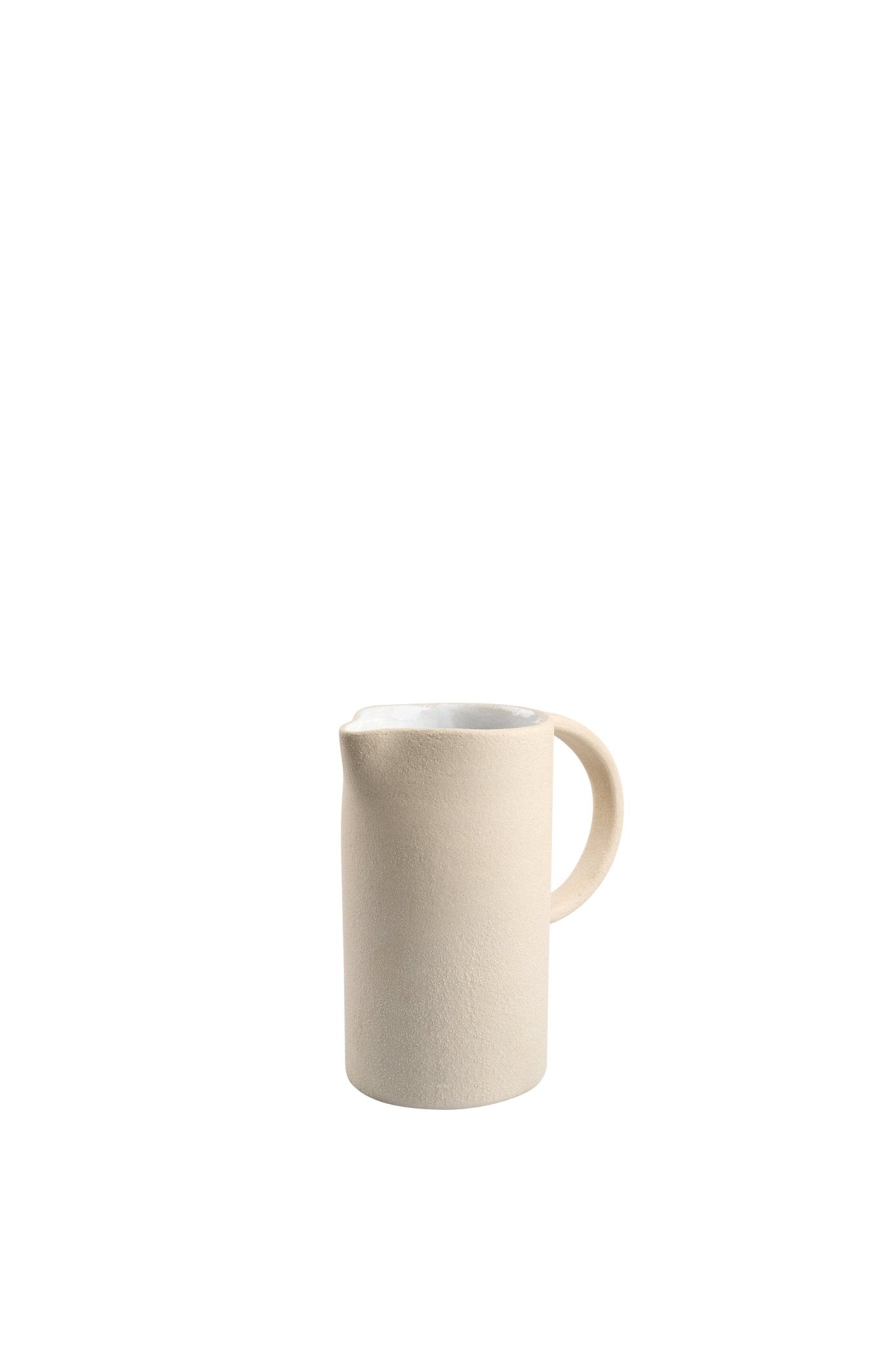 Handmade Stoneware Large Pitcher - mosswell.us