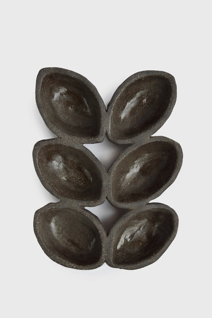 Handmade Stoneware Serving Dish - Pumpernickel - mosswell.us