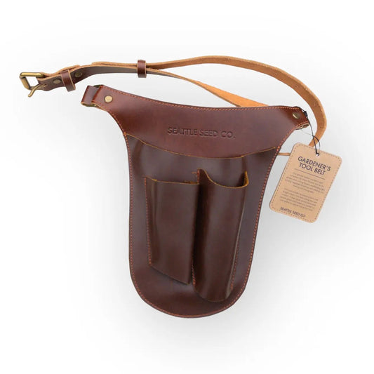 Harvest Essentials Gardener's Tool Belt Genuine Leather - mosswell.us