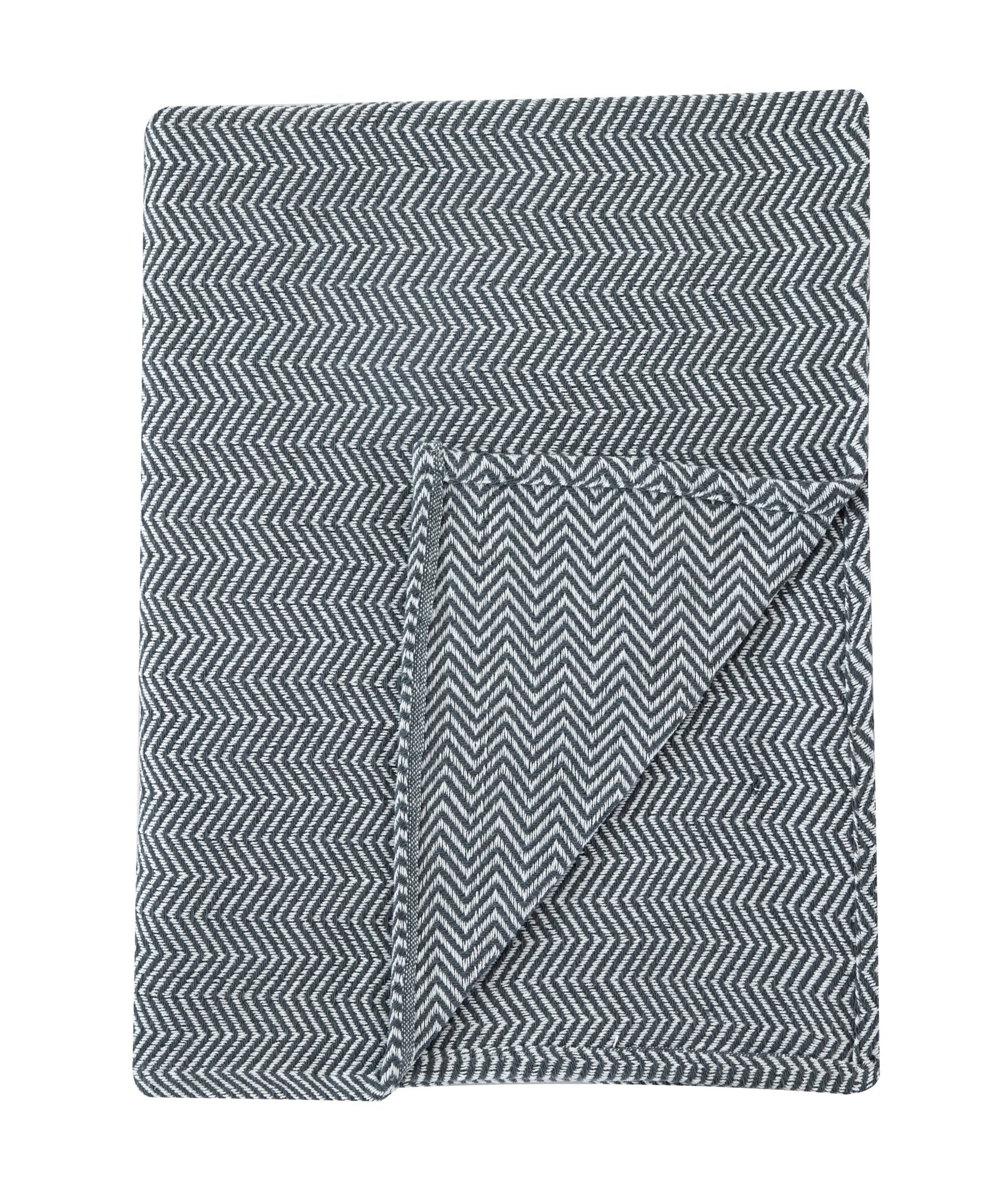 Herringbone Cotton Blanket - mosswell.us